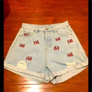 Minnie Mouse Denim Shorts